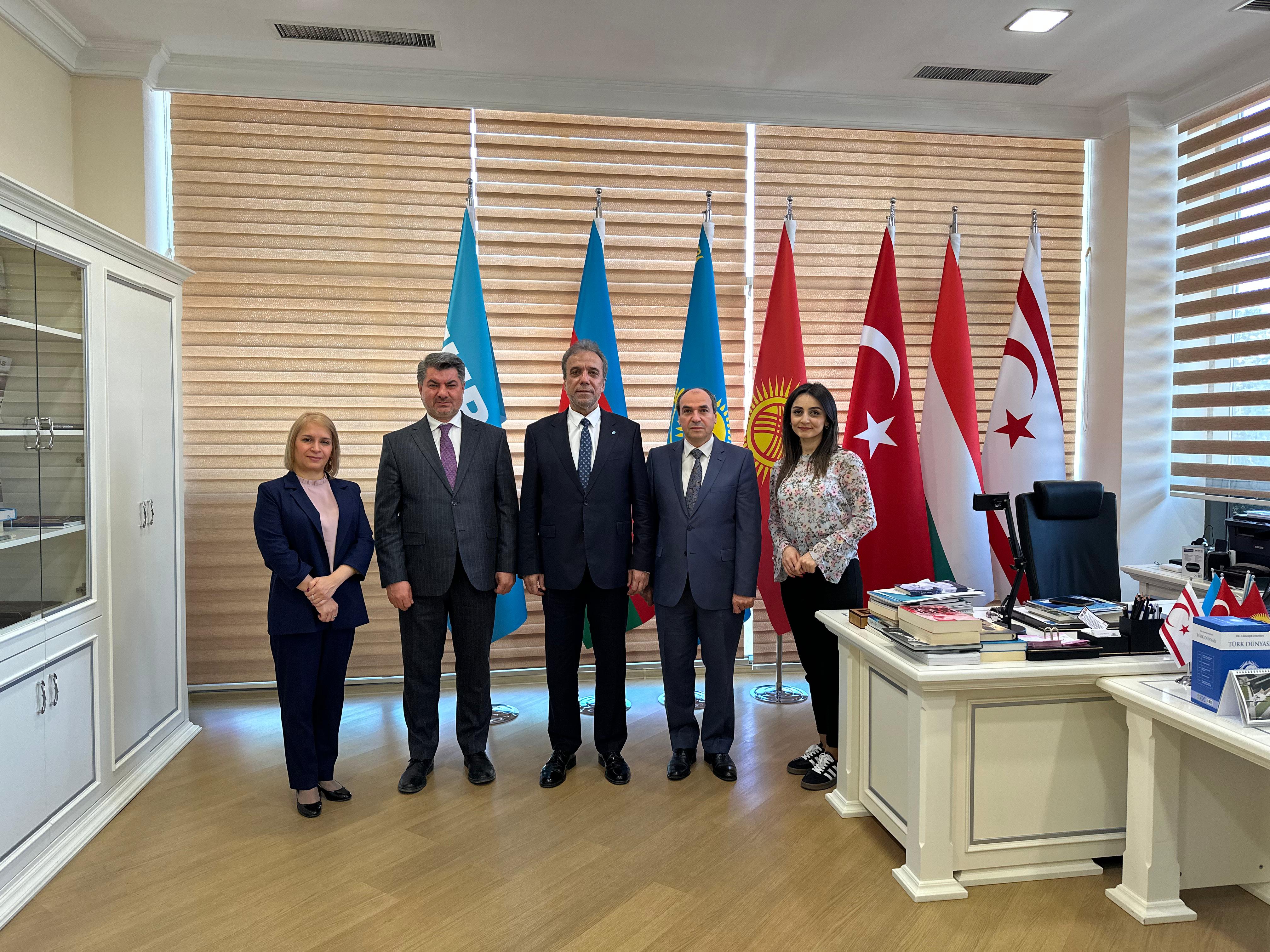 Türk Dövlətləri Parlament Assambleyasının (TÜRKPA) Baş katibi Mehmet Süreyya Er ilə görüş keçirilib.